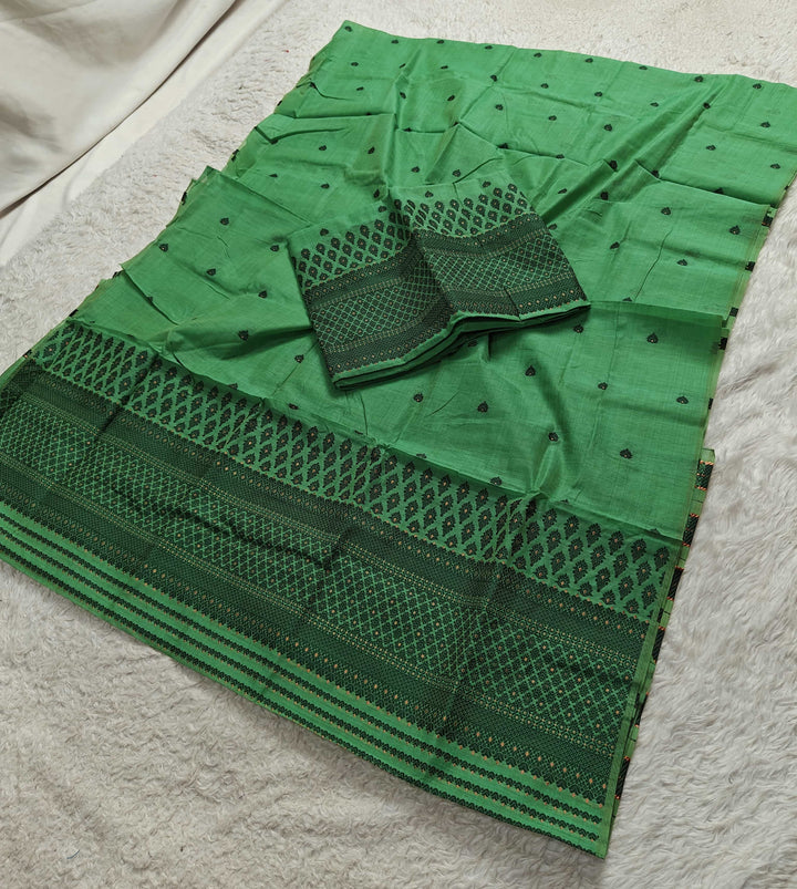 Dhaga & Jari Weaving Work Premium Cotton* Mekhela Sador