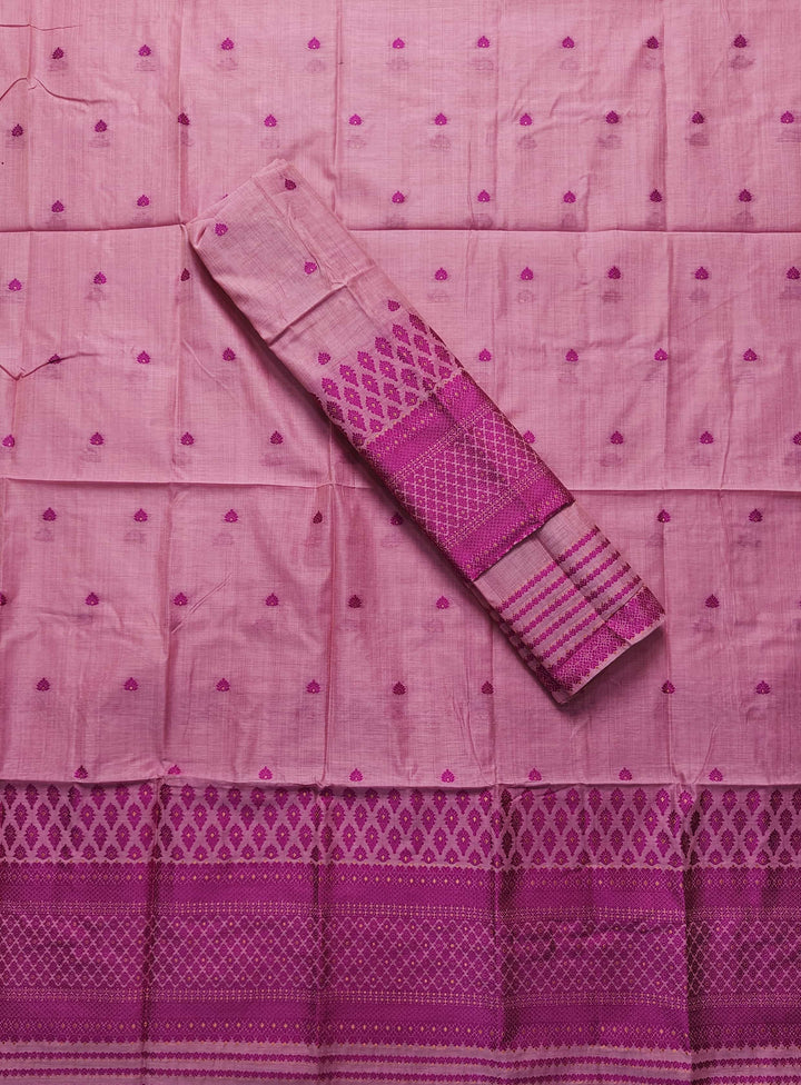 Dhaga & Jari Weaving Work Premium Cotton* Mekhela Sador