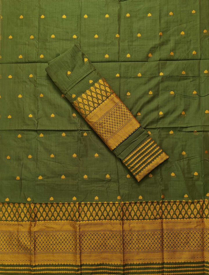 Dhaga & Jari Weaving Work Premium Cotton* Mekhela Sador