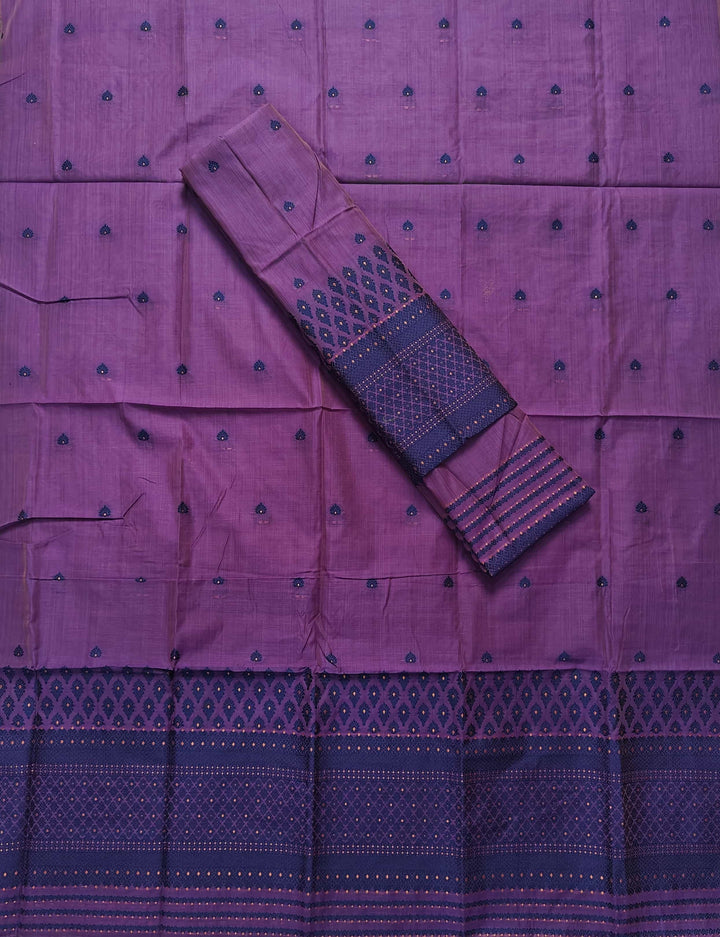 Dhaga & Jari Weaving Work Premium Cotton* Mekhela Sador