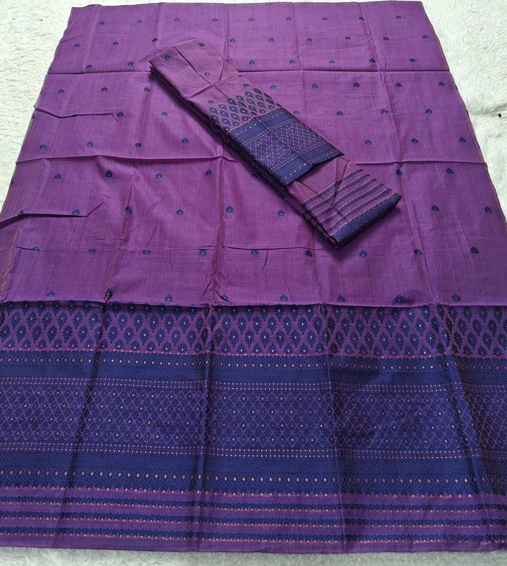 Dhaga & Jari Weaving Work Premium Cotton* Mekhela Sador