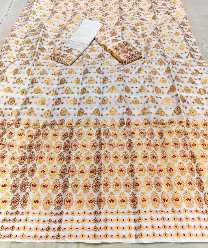 Mix Pat (Semi Pat) Main Set With Riha Mekhela Sador