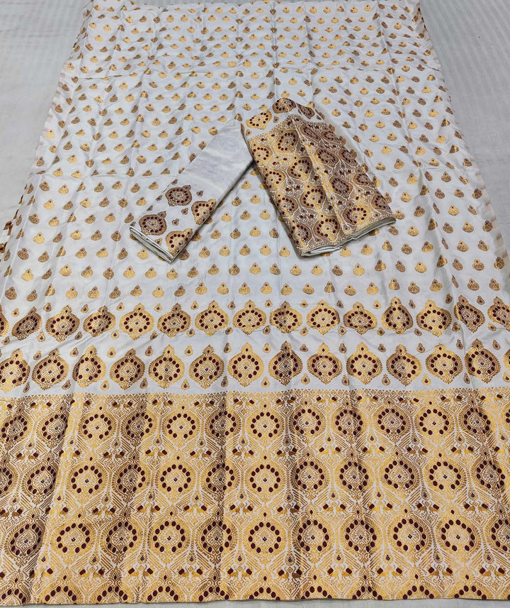 Mix Pat (Semi Pat) Main Set With Riha Mekhela Sador