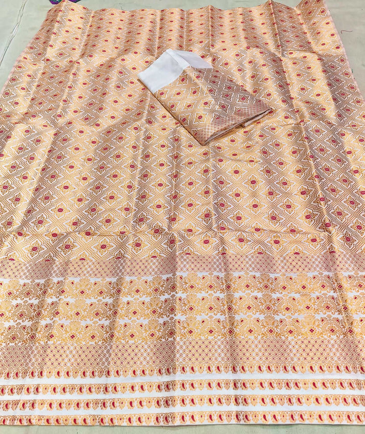 Mix Pat (Semi Pat) Main Set With Riha Mekhela Sador