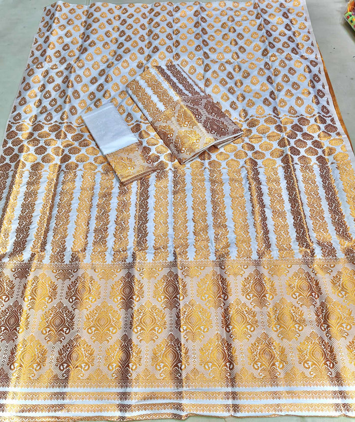 Mix Pat (Semi Pat) Main Set With Riha Mekhela Sador