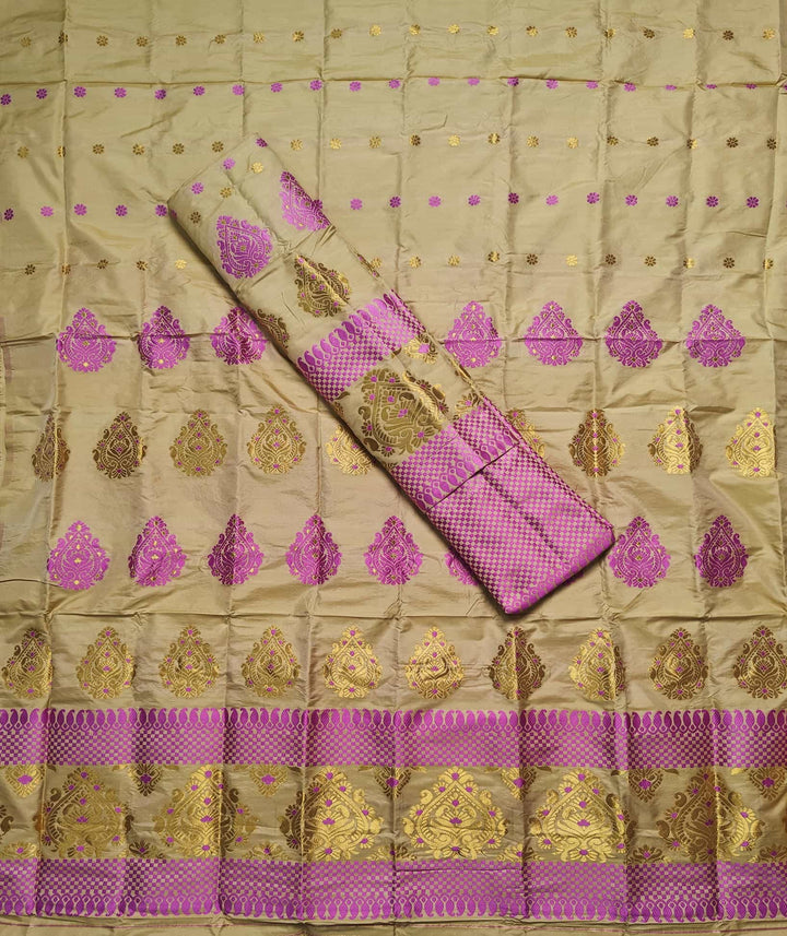 Mix Pat Mekhla Chador - Mix Designs - Clearance Sale