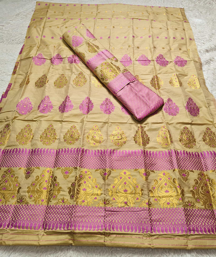 Mix Pat Mekhla Chador - Mix Designs - Clearance Sale