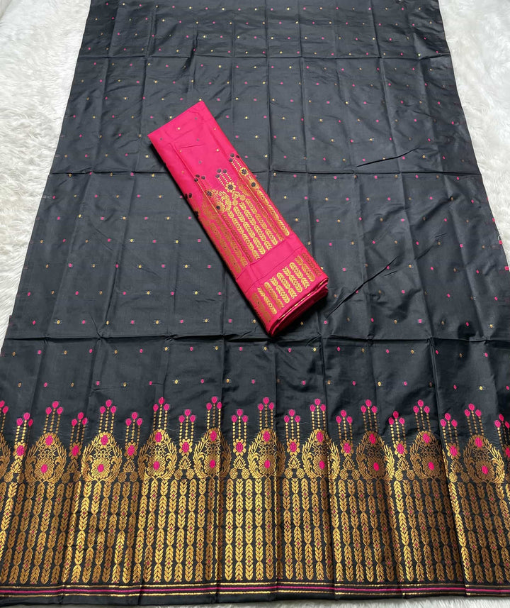 Contrast Mix Set Mekhela Sador