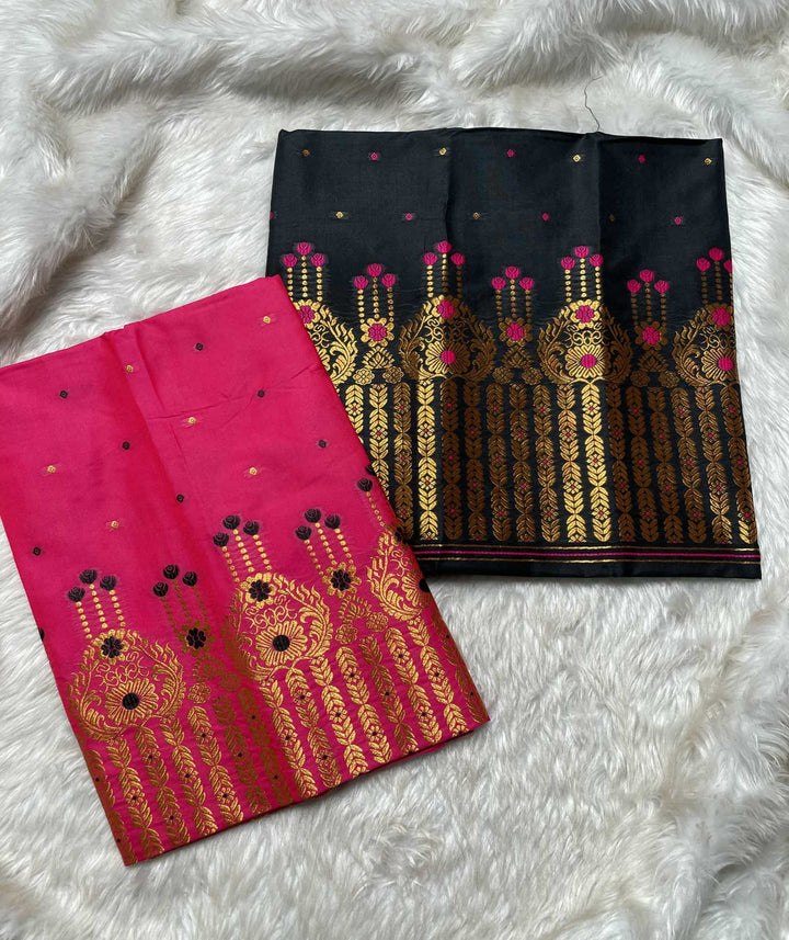 Contrast Mix Set Mekhela Sador