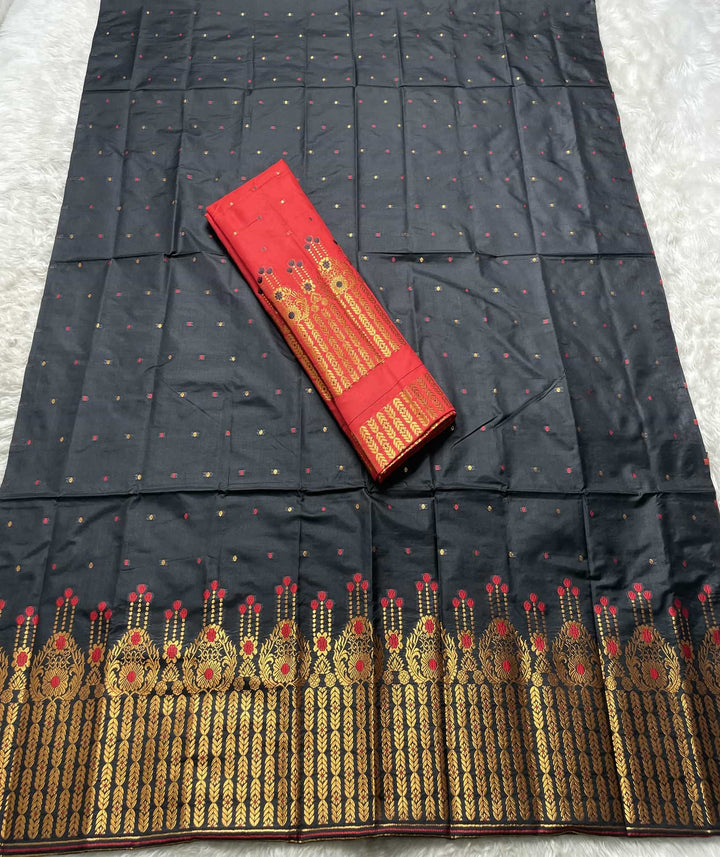 Contrast Mix Set Mekhela Sador