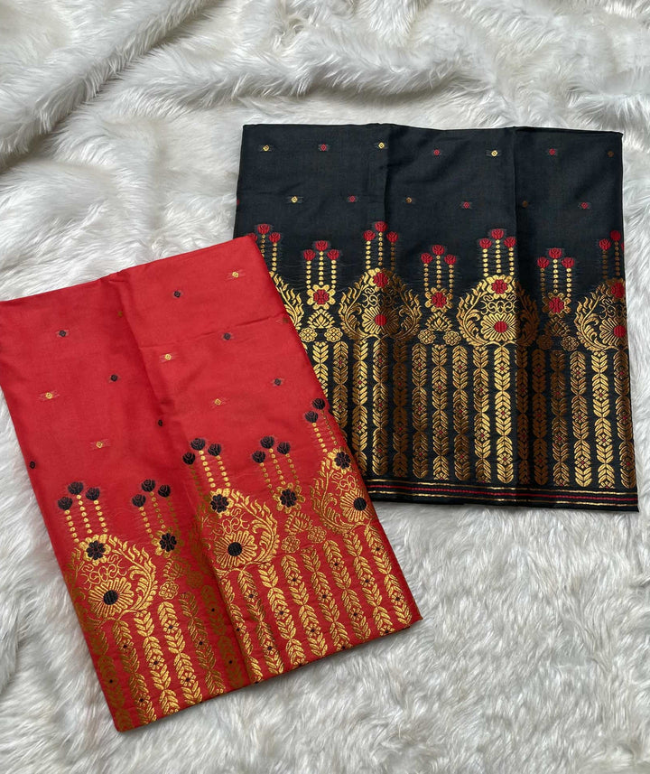 Contrast Mix Set Mekhela Sador