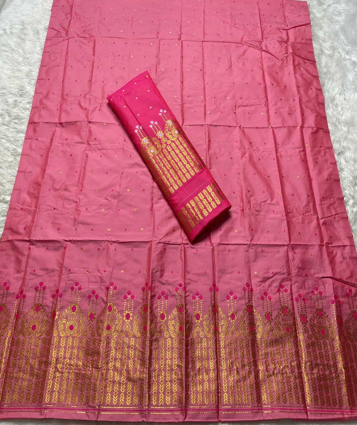 Contrast Mix Set Mekhela Sador