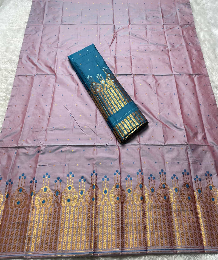 Contrast Mix Set Mekhela Sador