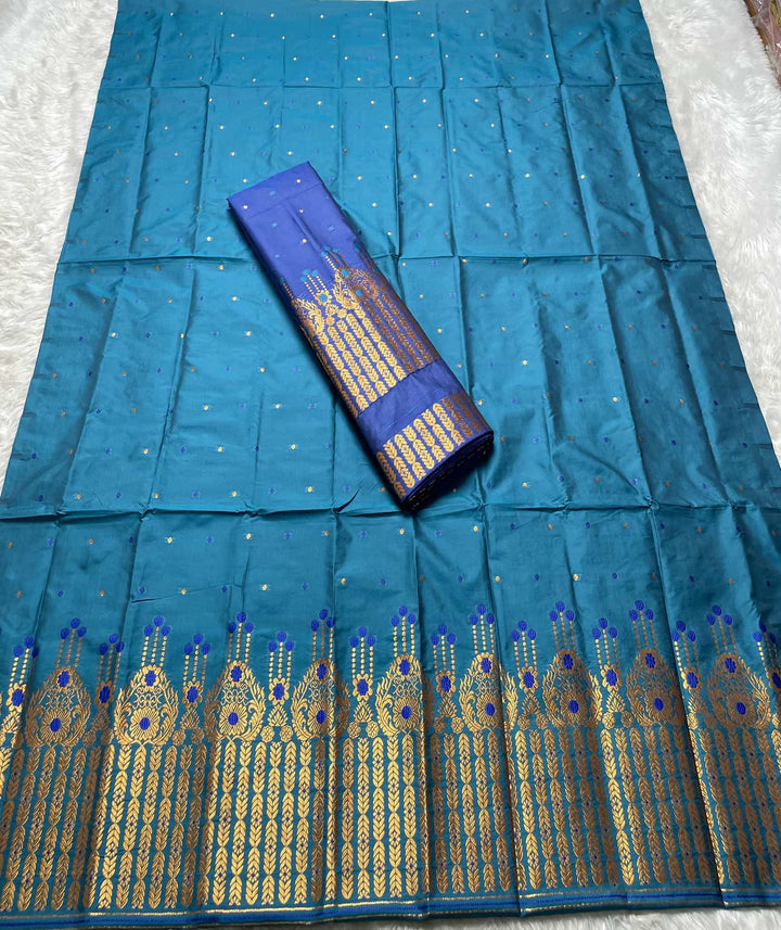 Contrast Mix Set Mekhela Sador