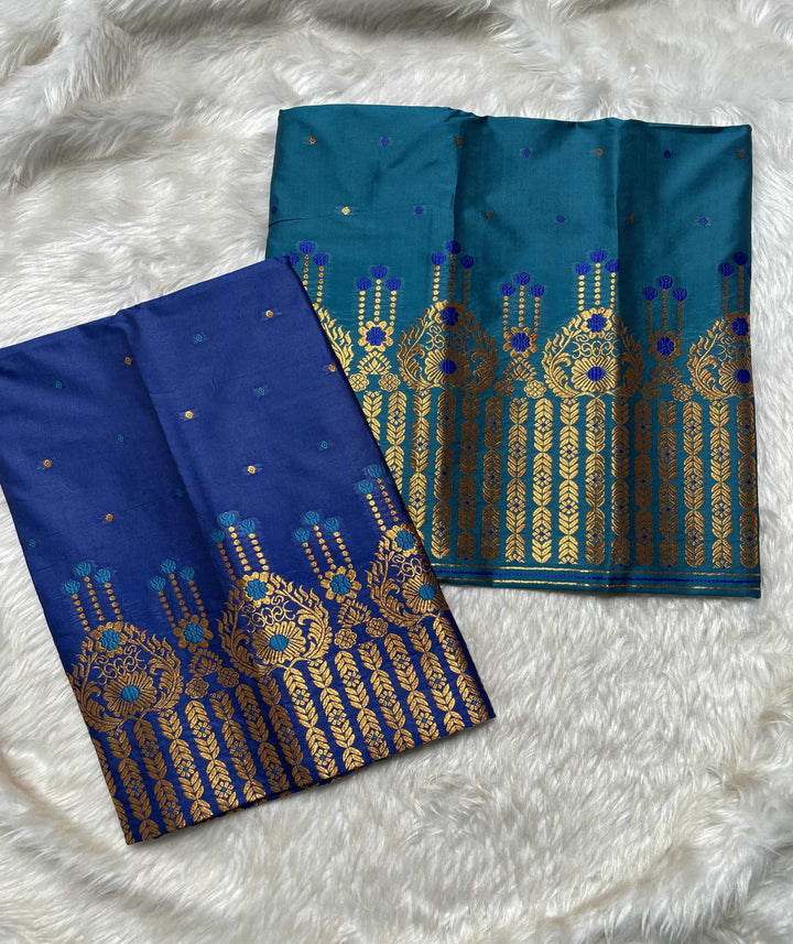 Contrast Mix Set Mekhela Sador