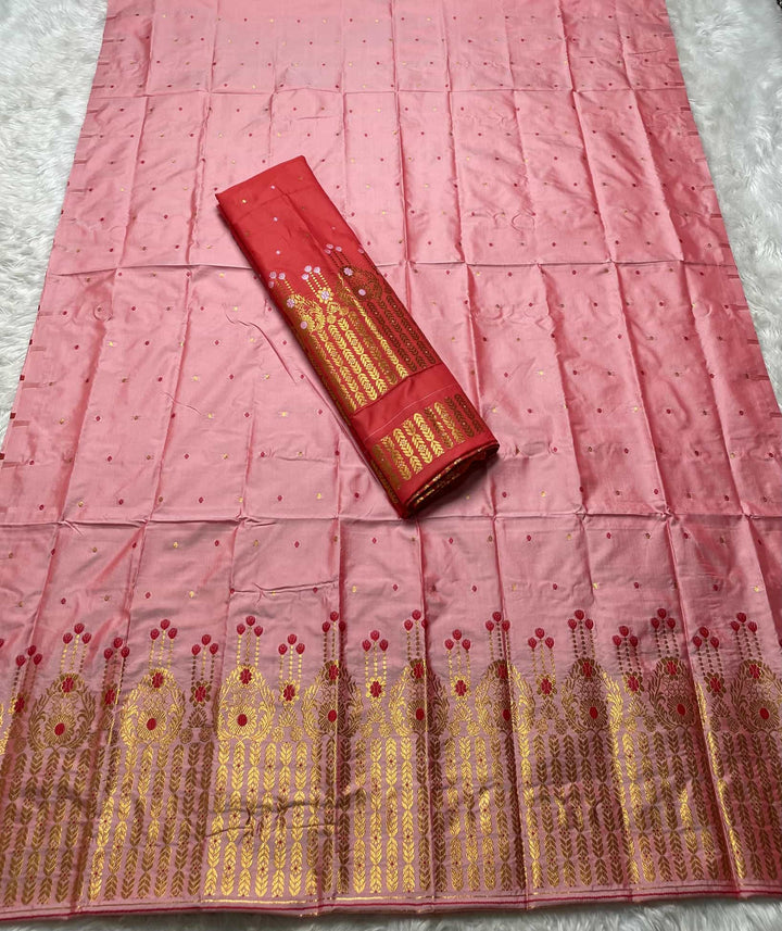 Contrast Mix Set Mekhela Sador