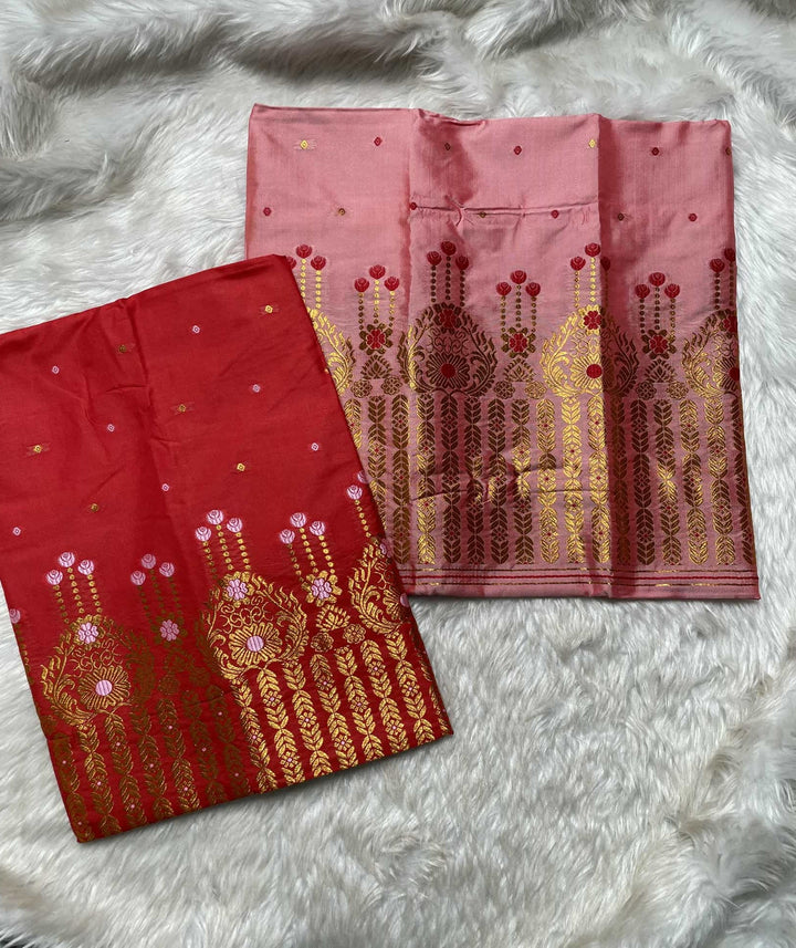 Contrast Mix Set Mekhela Sador