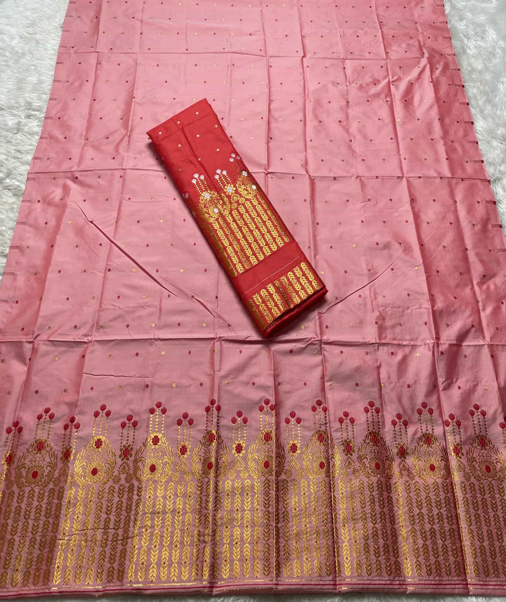 Contrast Mix Set Mekhela Sador