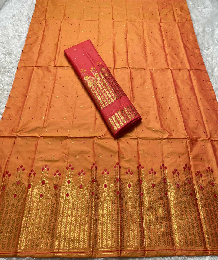 Contrast Mix Set Mekhela Sador