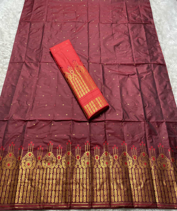Contrast Mix Set Mekhela Sador