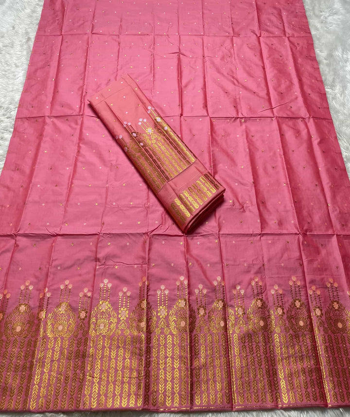 Contrast Mix Set Mekhela Sador
