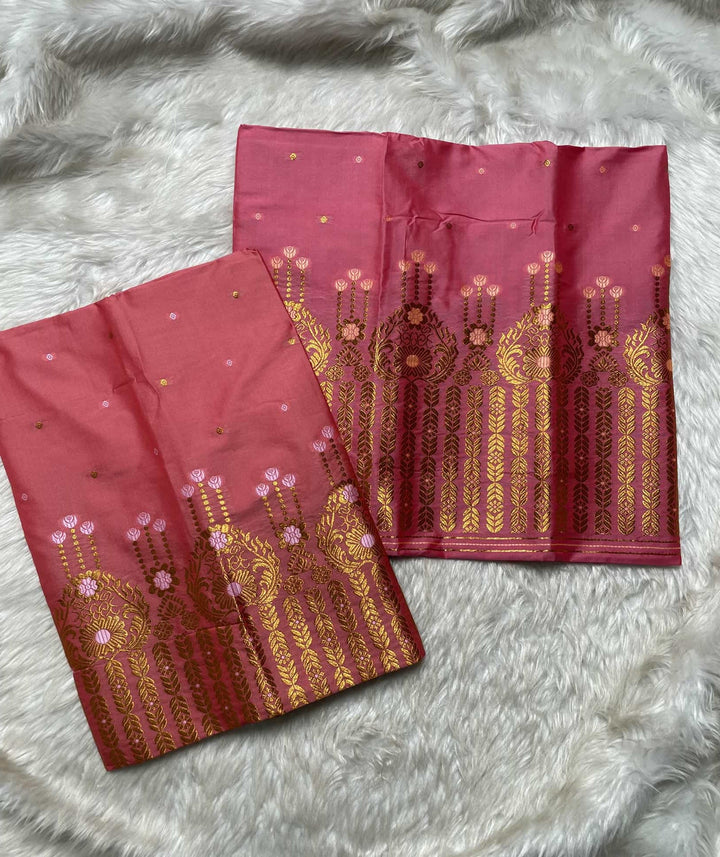 Contrast Mix Set Mekhela Sador