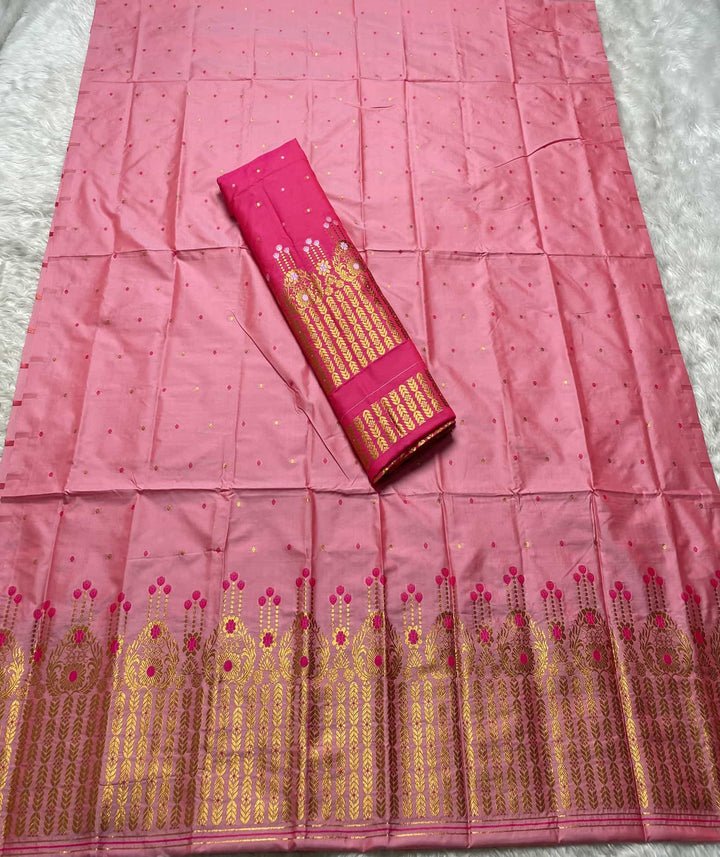 Contrast Mix Set Mekhela Sador