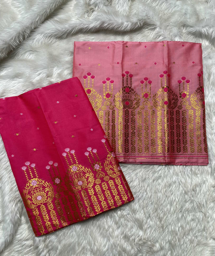 Contrast Mix Set Mekhela Sador
