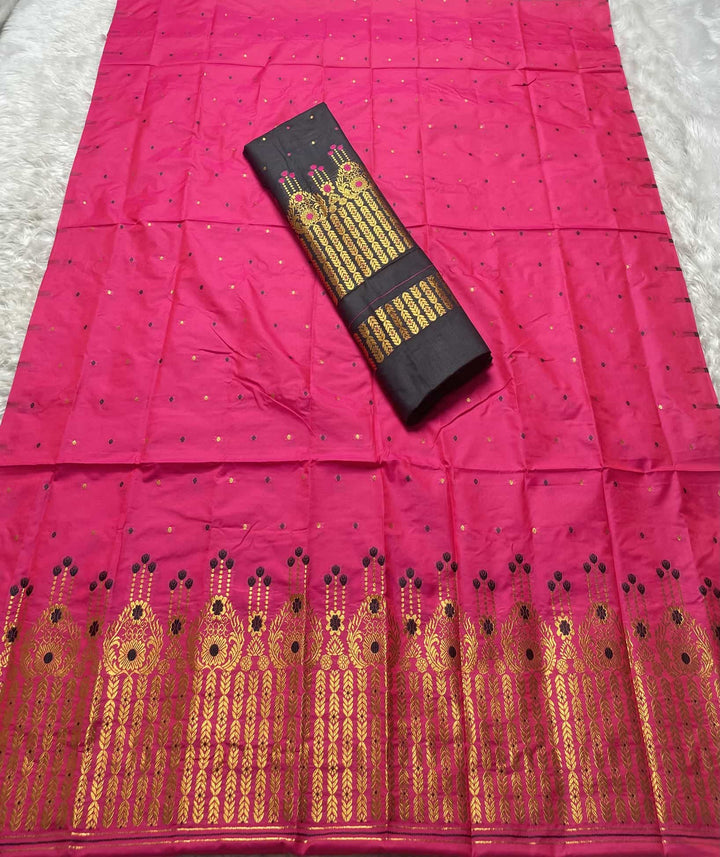 Contrast Mix Set Mekhela Sador