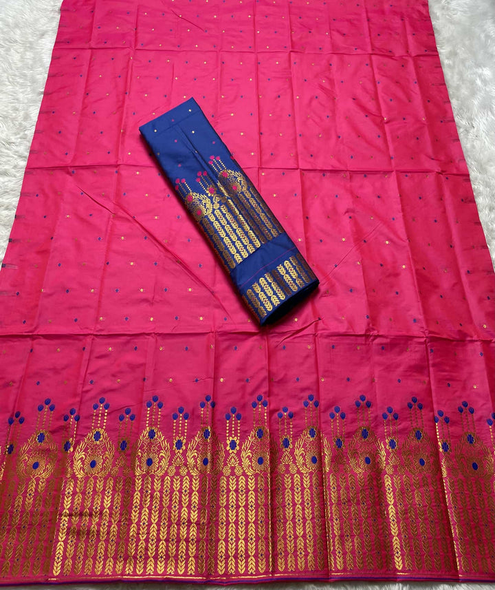 Contrast Mix Set Mekhela Sador