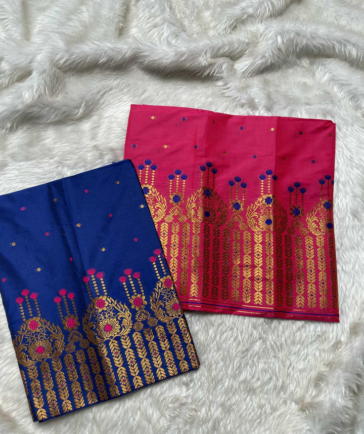 Contrast Mix Set Mekhela Sador