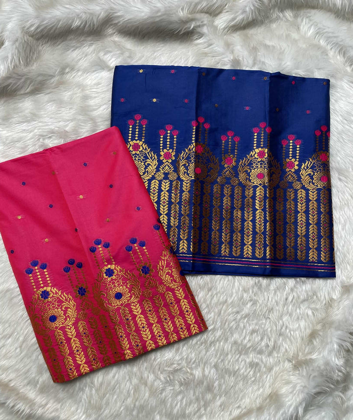 Contrast Mix Set Mekhela Sador