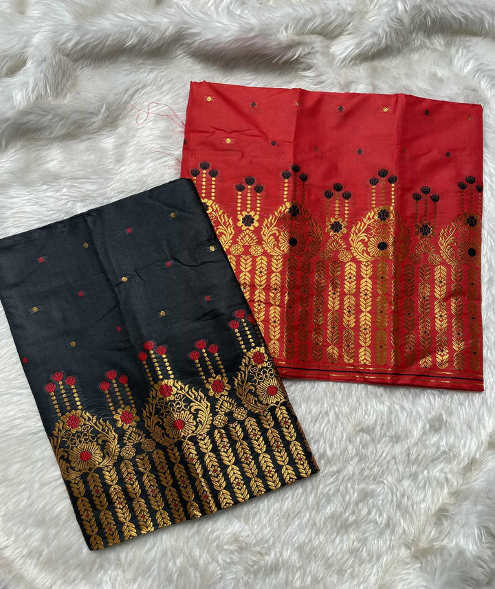 Contrast Mix Set Mekhela Sador