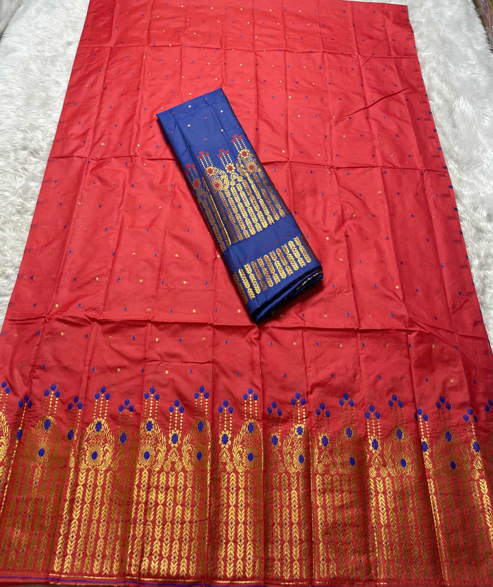 Contrast Mix Set Mekhela Sador
