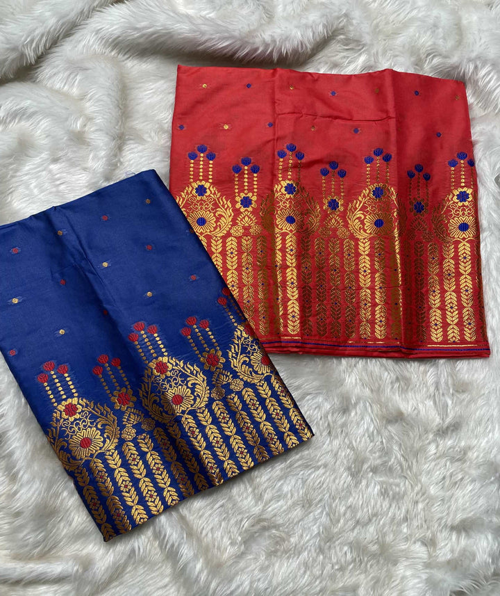 Contrast Mix Set Mekhela Sador