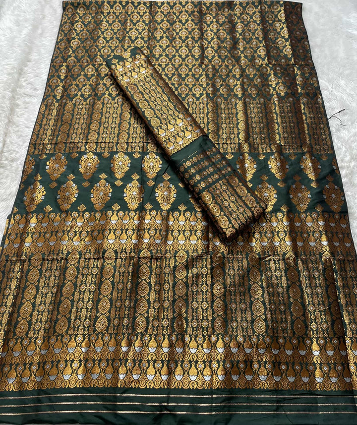 Colouring Jari Mix Set Mekhela Sador