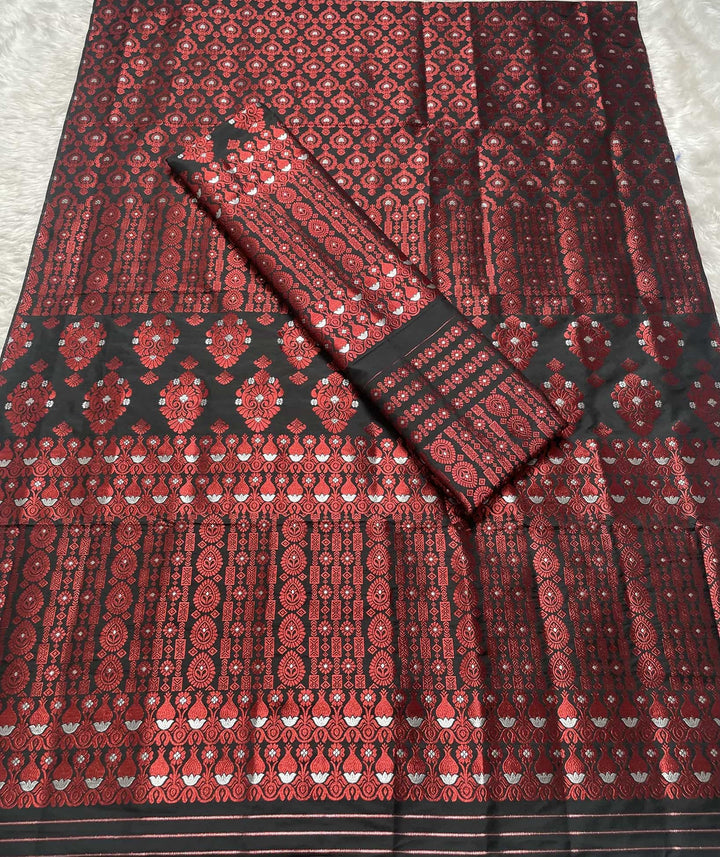 Colouring Jari Mix Set Mekhela Sador