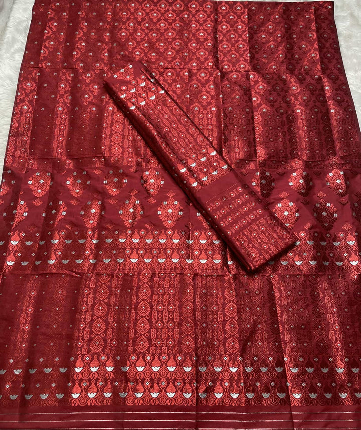 Colouring Jari Mix Set Mekhela Sador