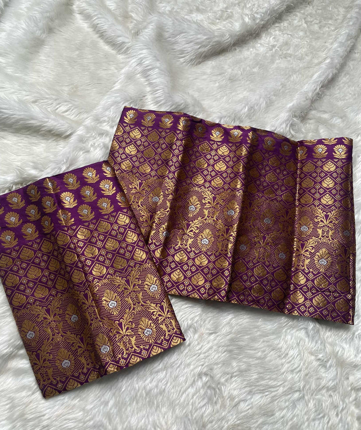 Copper Jari Mix Set Mekhela Sador