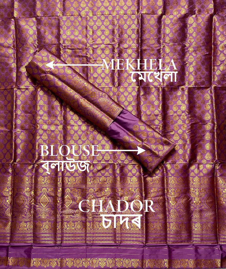 All Over Mix Set Mekhela Sador
