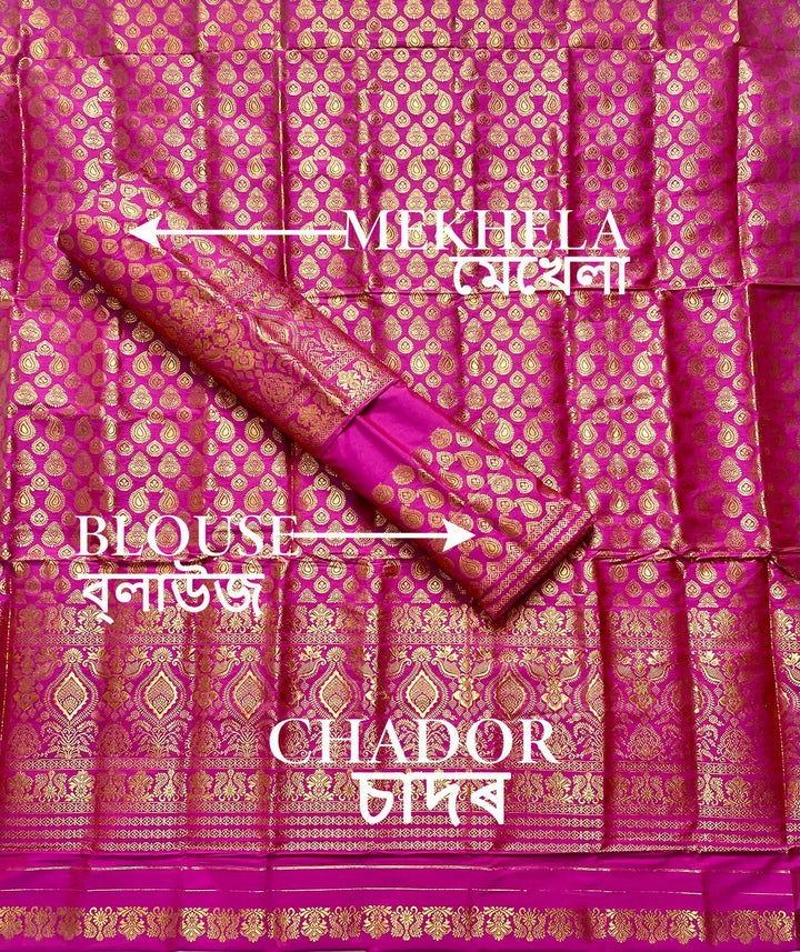 All Over Mix Set Mekhela Sador