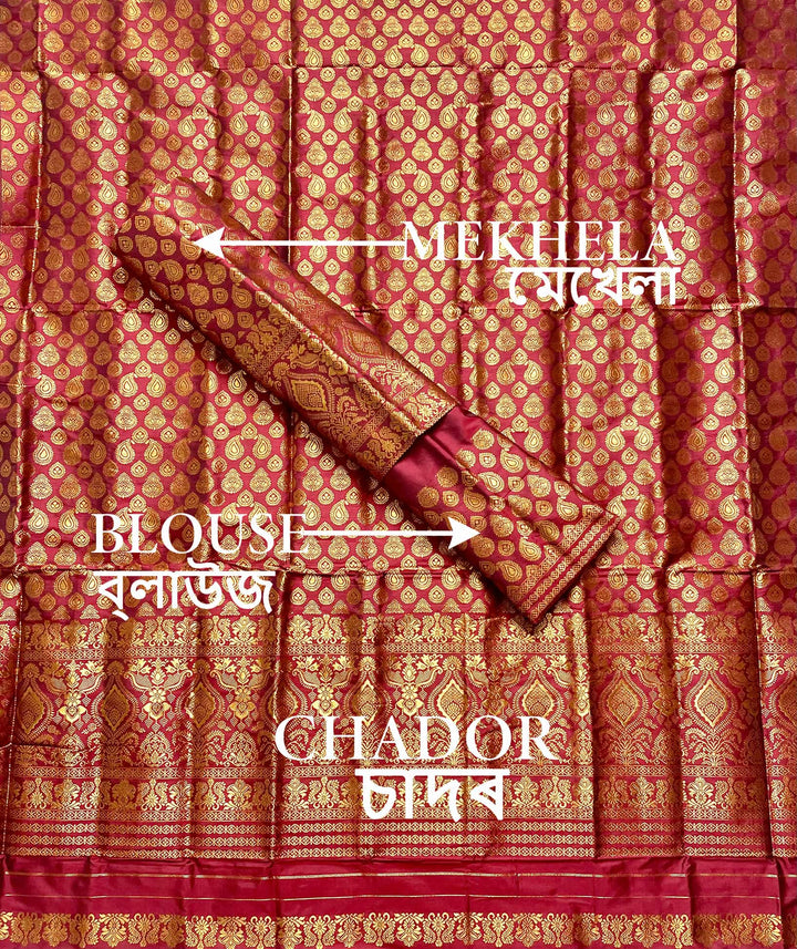 All Over Mix Set Mekhela Sador