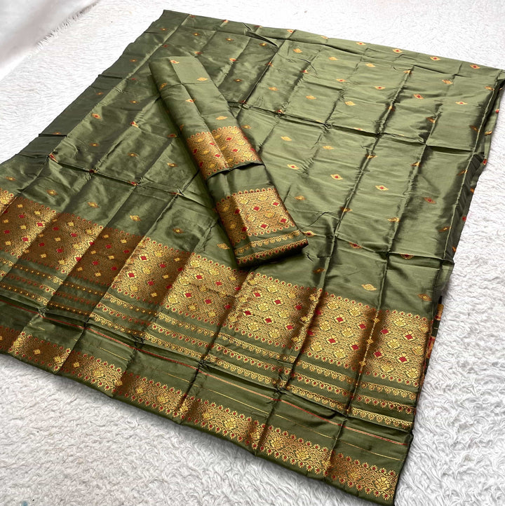 Small Buti Mix Set Mekhela Sador