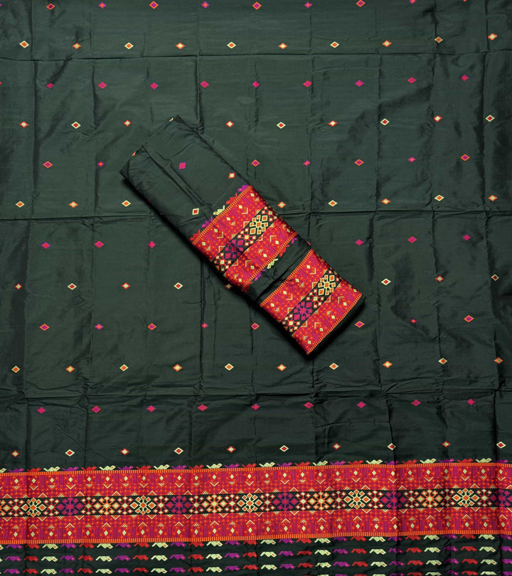 Multi-Dhaga Work Mix Set Mekhela Sador