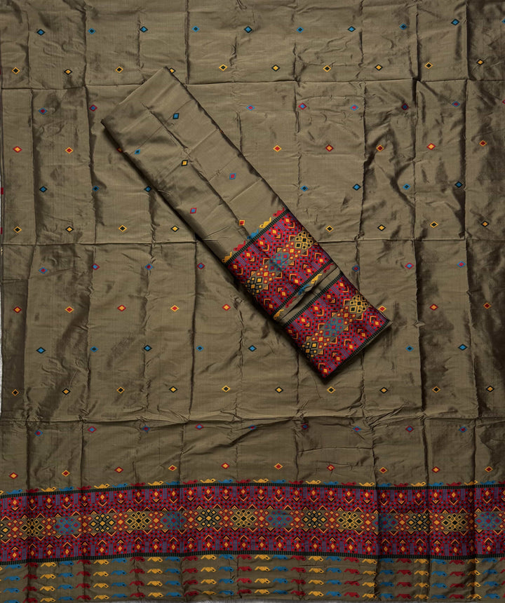 Multi-Dhaga Work Mix Set Mekhela Sador
