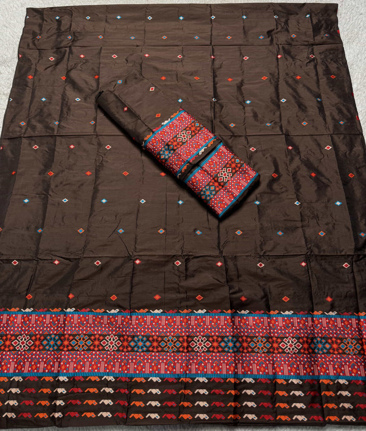 Multi-Dhaga Work Mix Set Mekhela Sador