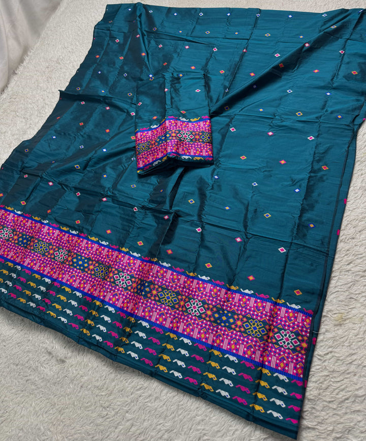 Multi-Dhaga Work Mix Set Mekhela Sador