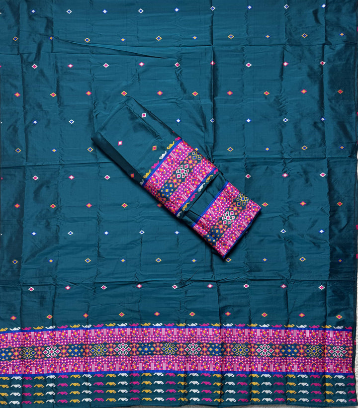 Multi-Dhaga Work Mix Set Mekhela Sador