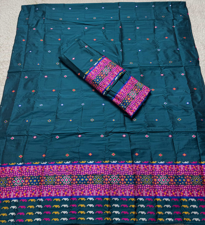 Multi-Dhaga Work Mix Set Mekhela Sador