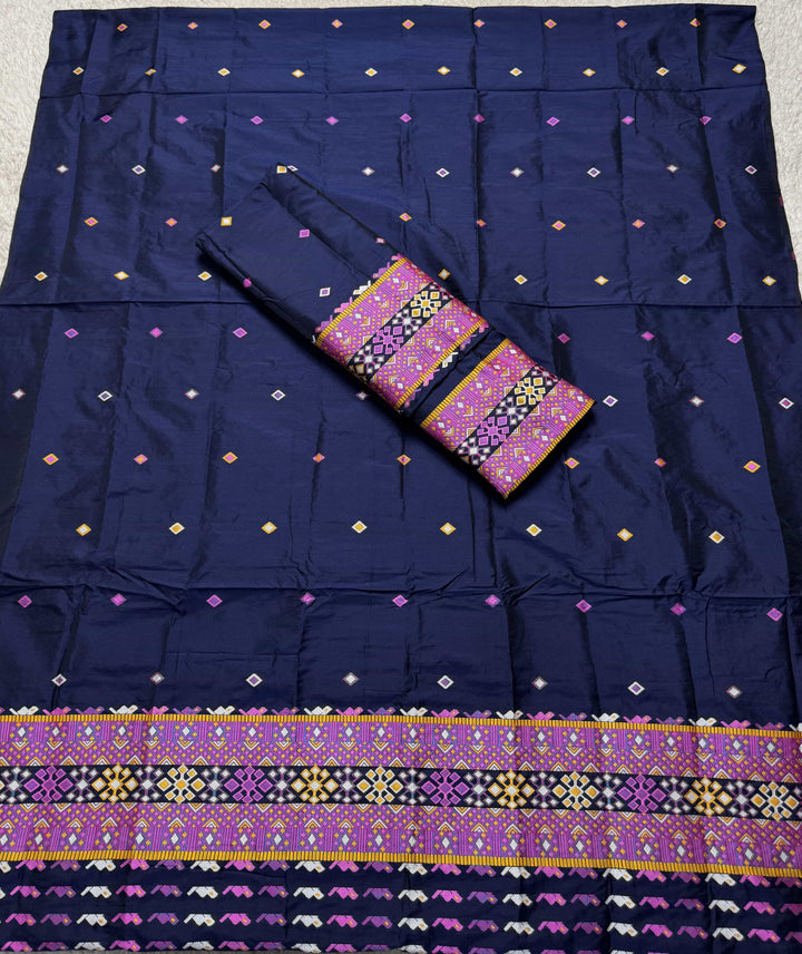 Multi-Dhaga Work Mix Set Mekhela Sador